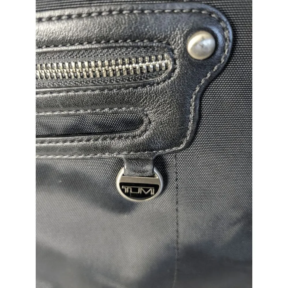 TUMI Ballistic Nylon/Leather Tote